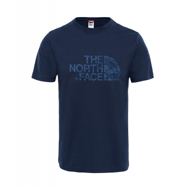 T0A3G1H2G THE NORTH FACE WOODCUT DOME T-SHIRT
